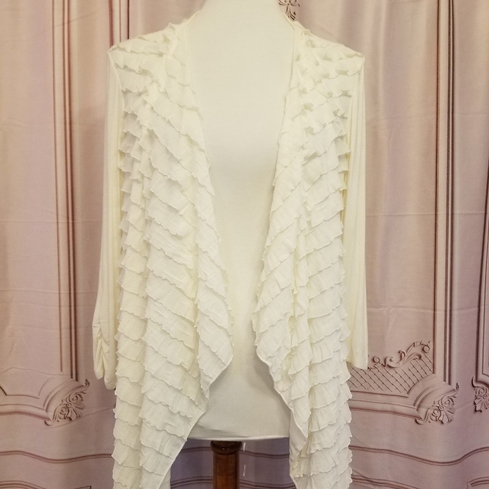 Studio Y Ivory Cardigan, LG